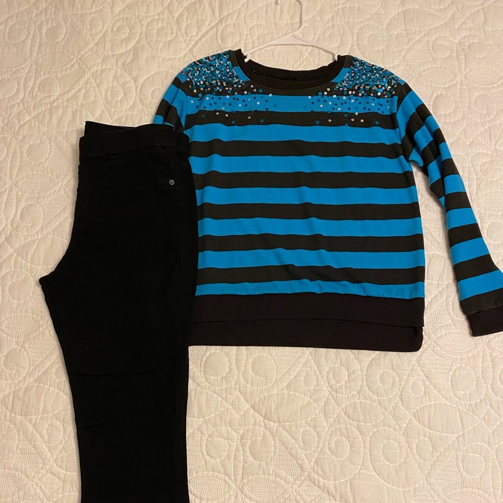 Justice outfit 14/16 plus.